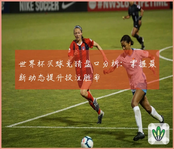 世界杯买球竞猜盘口分析:掌握最新动态提升投注胜率