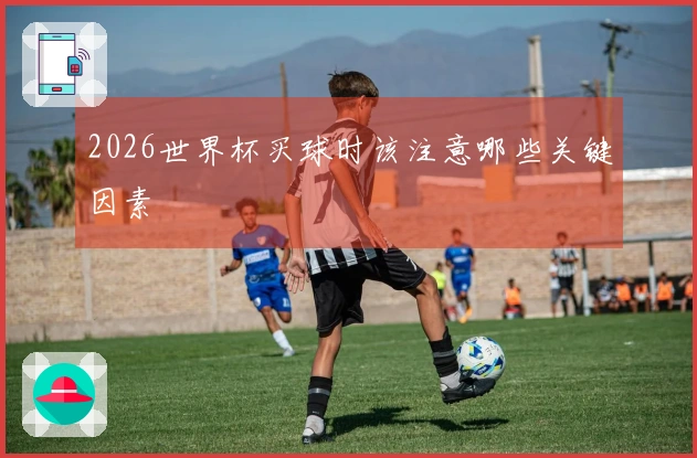 2026世界杯买球时该注意哪些关键因素
